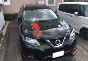 個性を出すにはカッティングステッカーがおすすめです！