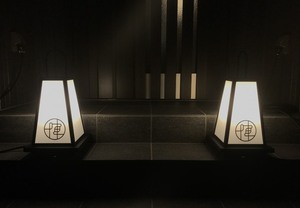 おしゃれな案内外灯をカッティング用シートで作成しました。