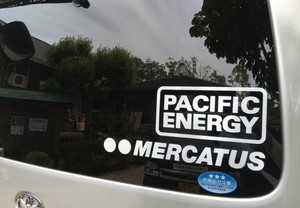 クルマにURLを貼るなら、カッティングシートで