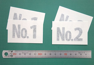 貼るのも剥がすのもとっても簡単！カッティング用シートの便利なところ！