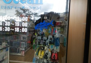 ショーウィンドーはカッティング用シートのキャンパス？