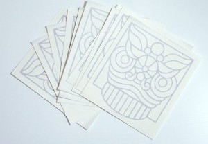 カッティング用シートは繊細なデザインでどんな雰囲気も表現可能！
