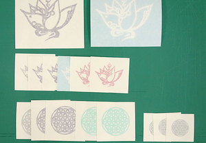 カッティング用シートで大輪の花を咲かせましょう！