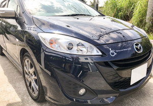 ちょっとおしゃれな車イスマークをカッティングステッカーで