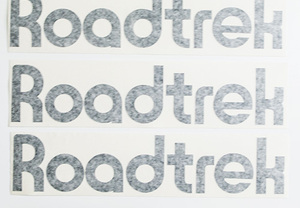 ロゴのカッティングステッカーを製作させて頂きました！