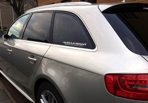 愛車にカッティングシートで上品でシブいワンポイントを