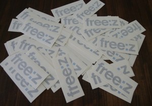 同じデザイン、同じクオリティのカッティングステッカーを何枚でも