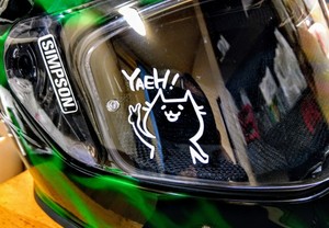 ヘルメットカスタムにカッティングシートを使ってみよう！