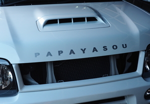 車の表情がびしっと引き締まる切り文字ステッカー