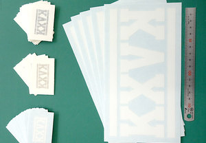 カッティング用シートの大量注文は、どんどんお安くします！