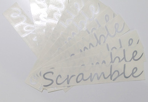 ロゴシールをご注文頂きました