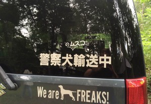 ついにカッティング用シートが警察にも協力！？