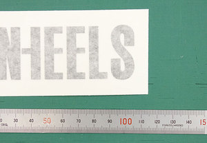 カッティング用シートは1枚だけのご注文でも大歓迎！