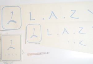 おしゃれなカッティングステッカー