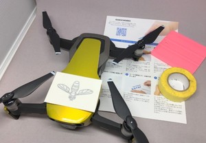 空中旅行のお供に切り文字シールを！