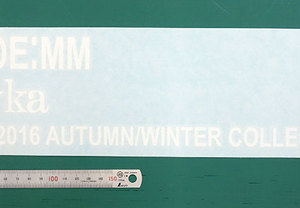 カッティング用シートはどんなデザインも自由自在！