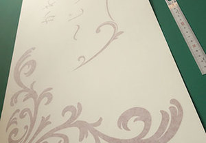 イベント用タイトル吊り看板に最適！巨大なカッティング用シート！