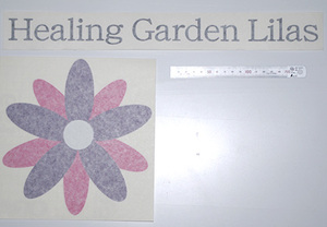 花柄のカラフルなカッティング用シート！