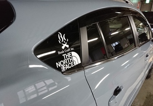 “アウトドア愛”がカッティングステッカーからあふれています！