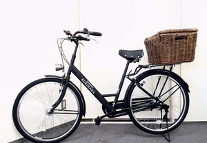 カッティングステッカーでおしゃれな自転車を個性ある社用車に