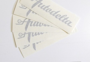 シンプルだけど可愛いカッティングステッカー