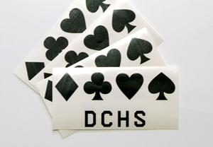 会社のロゴのカッティングステッカー（カッティングシート含む）