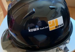 カッティングシートをヘルメットに貼るだけで、お気に入り度がグーンとアップ！