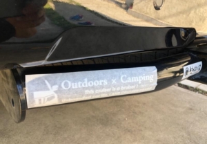 控え目だけど、熱い思いがこもったカッティングシート