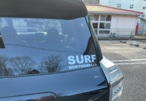 ★のアクセントがきいたカッティングシートで世界に一台の愛車が完成