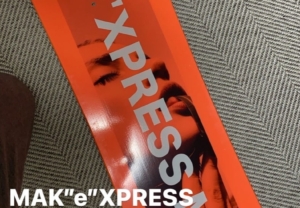 アート作品のようなおしゃれな仕上がりに、カッティングシートが一役買いました！