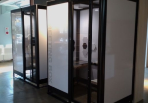 喫煙ボックス＆個室ミーティングスペースをオシャレにアレンジ！