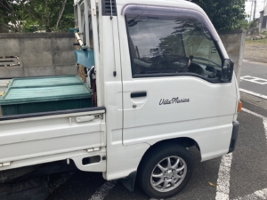 お気に入りのカッティングステッカーと一緒にお出かけを満喫