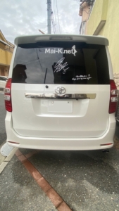 追加のカッティングステッカーで愛車をアレンジ