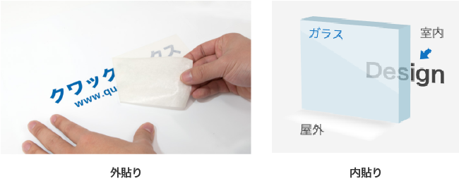 外貼りと内貼りの違い