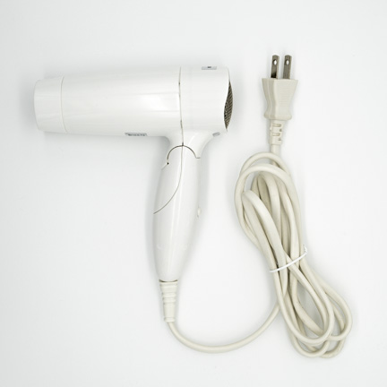 撤去道具のドライヤー