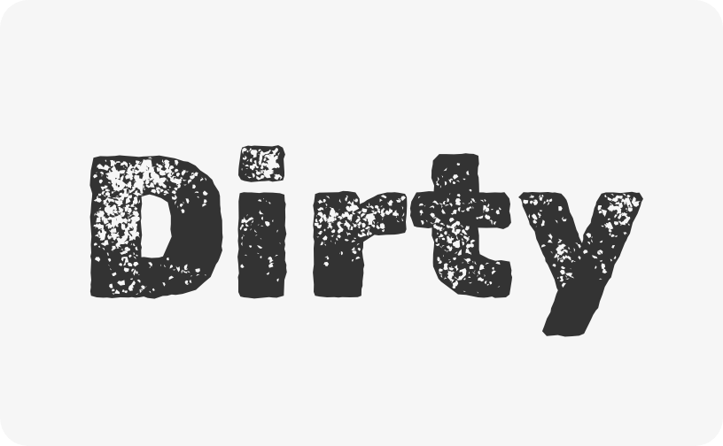 かすれたデザイン