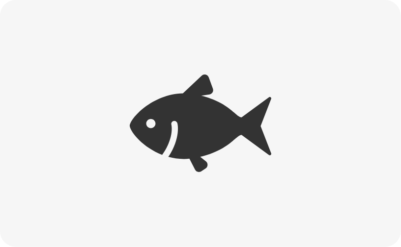 トレース料金例：魚のアイコン