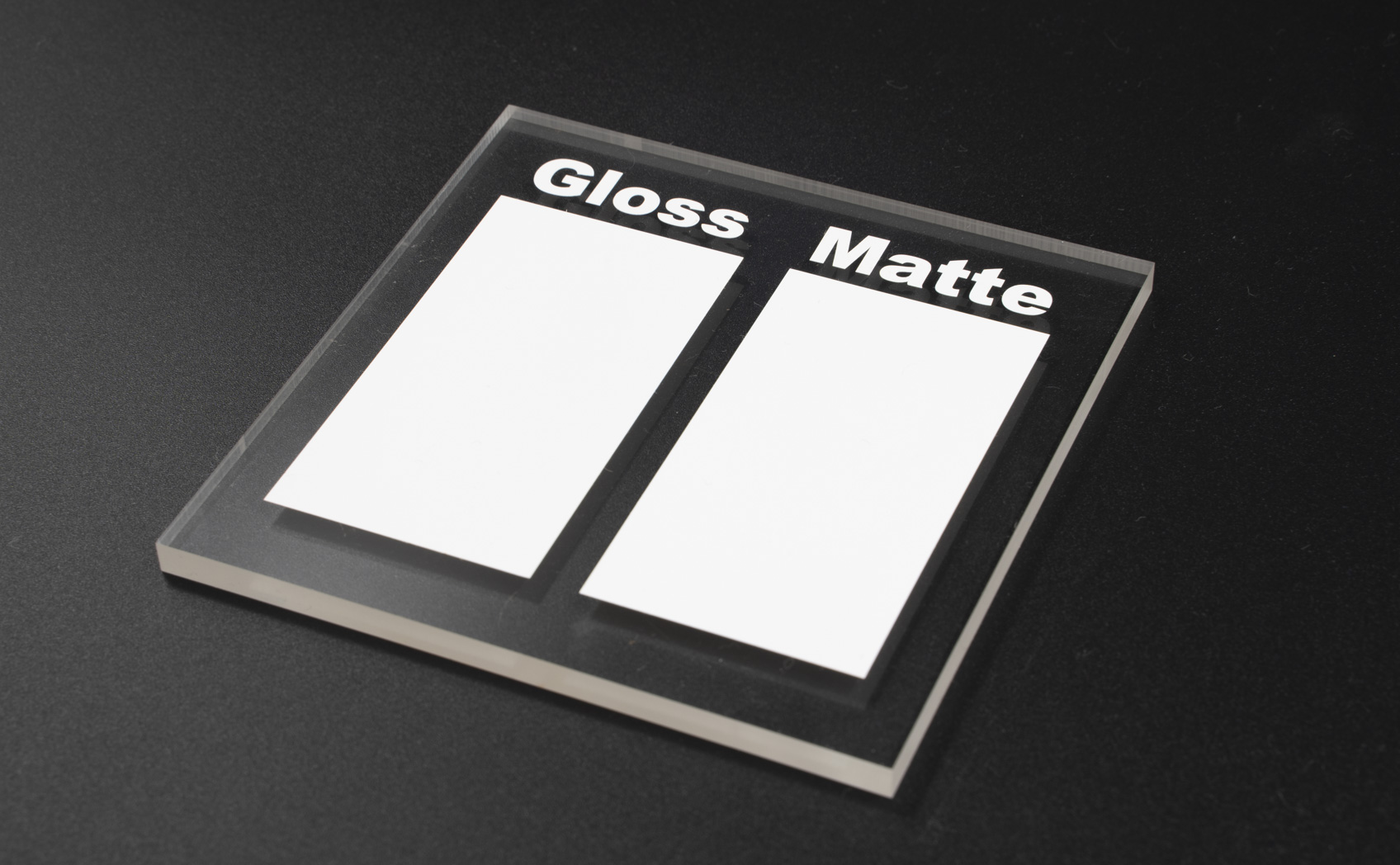 泥汚れの落ち方を光沢・マットで比較