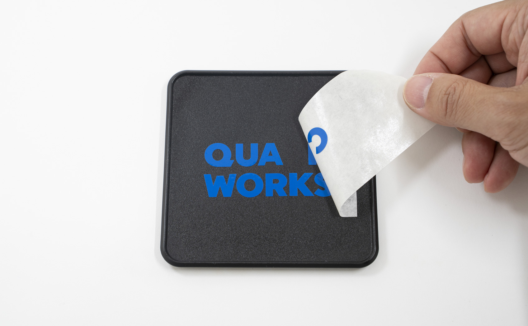 ザラザラのプラスチック