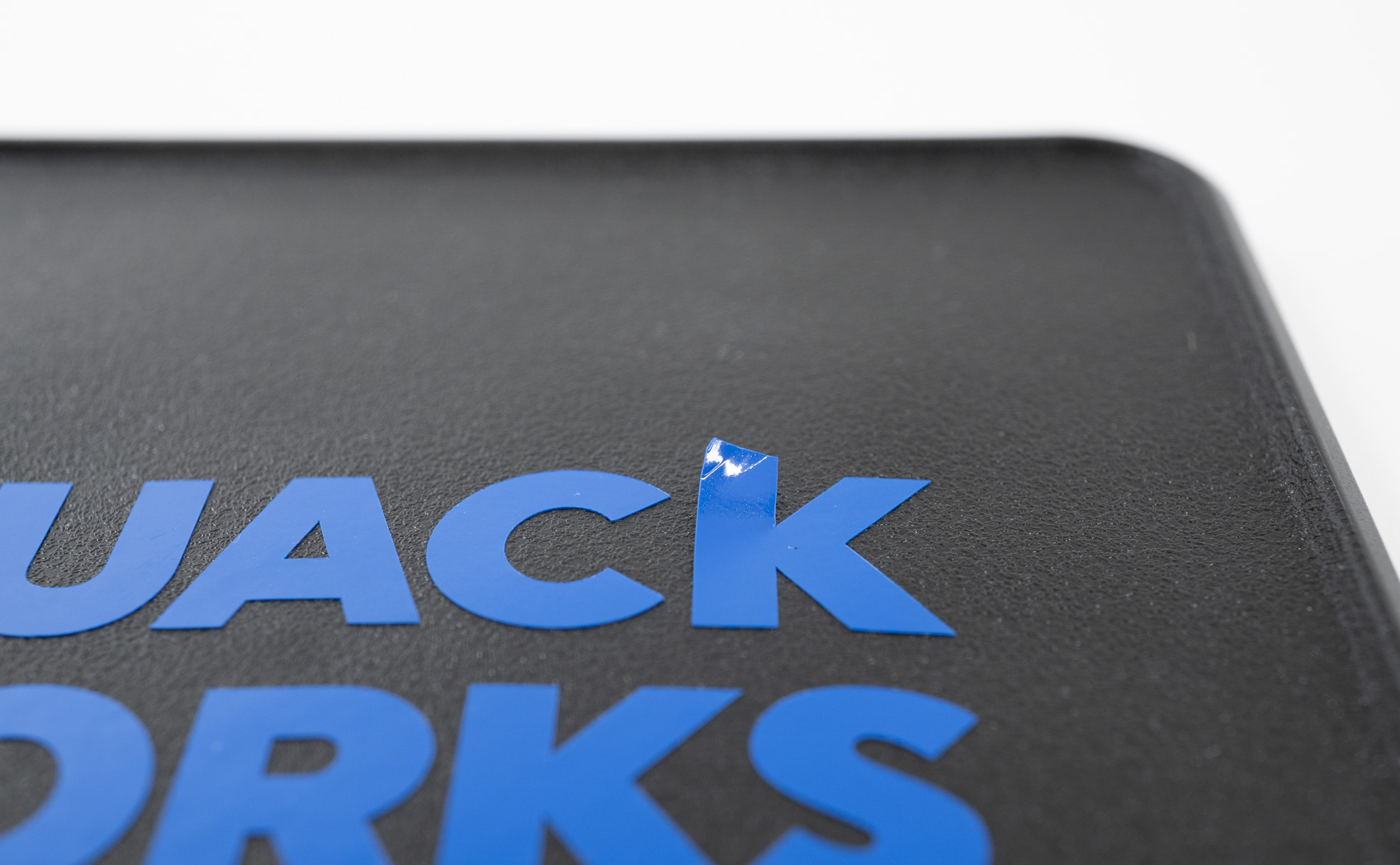 ザラザラのプラスチック