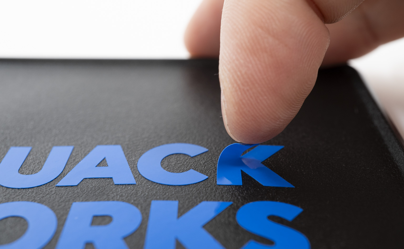 ザラザラのプラスチック