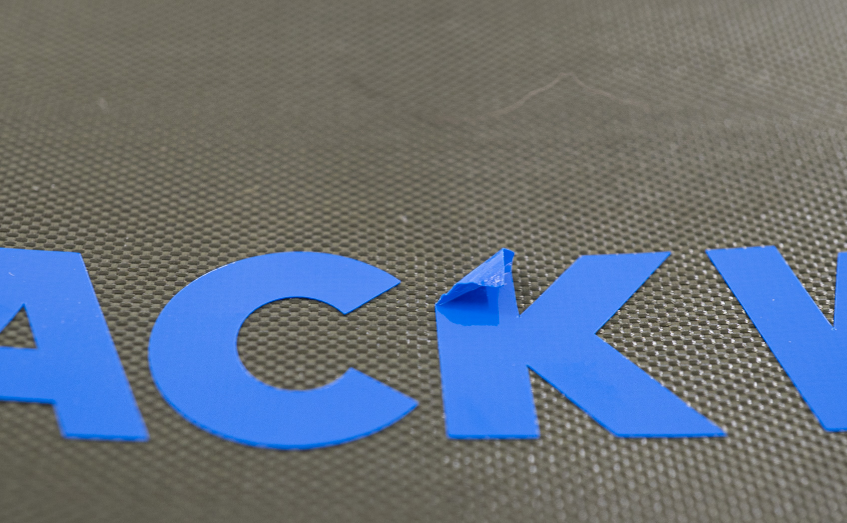 貼れる場所・貼れない場所 ポリエステル100%の布