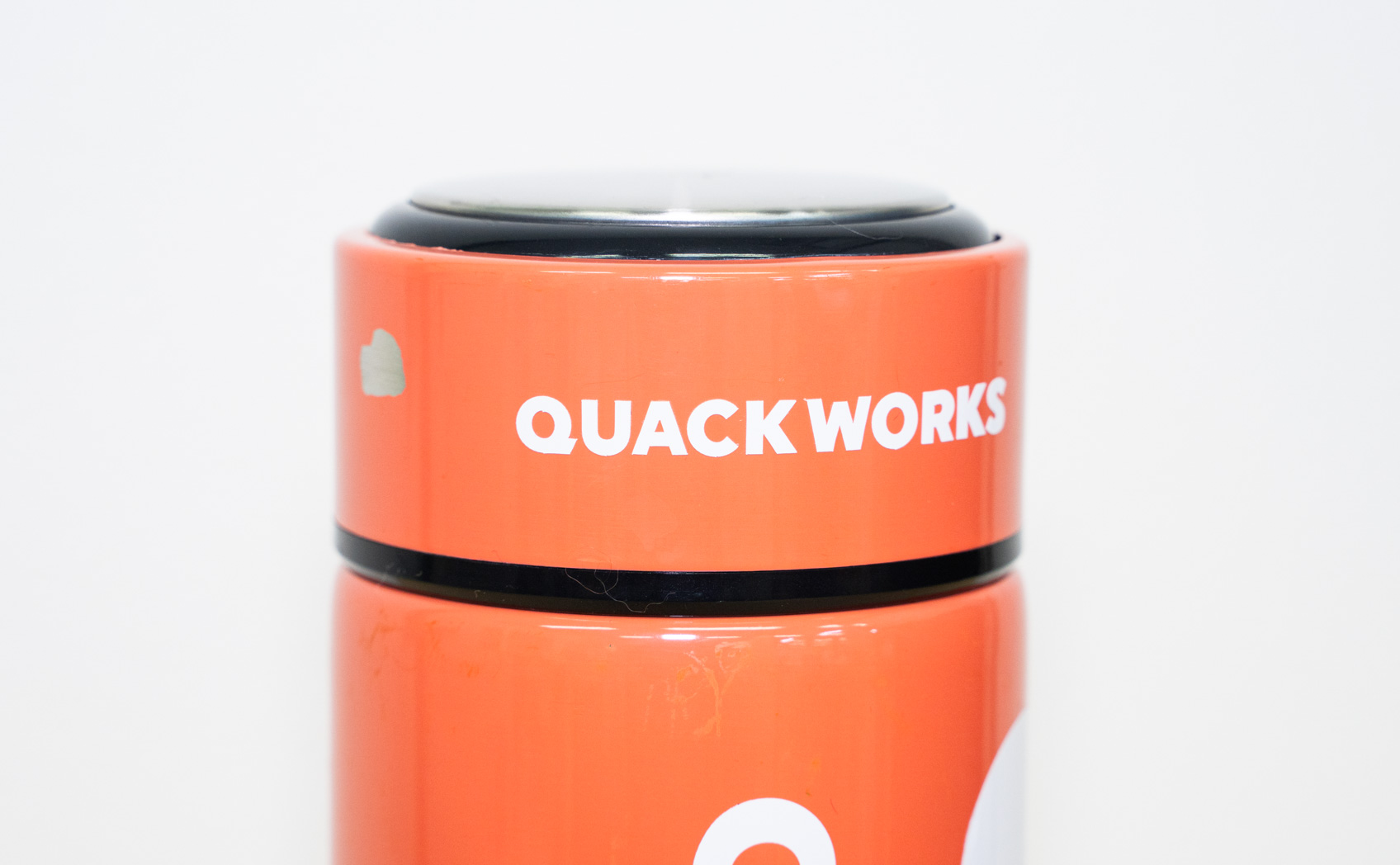 食洗機で洗い続けた水筒の状態 拡大