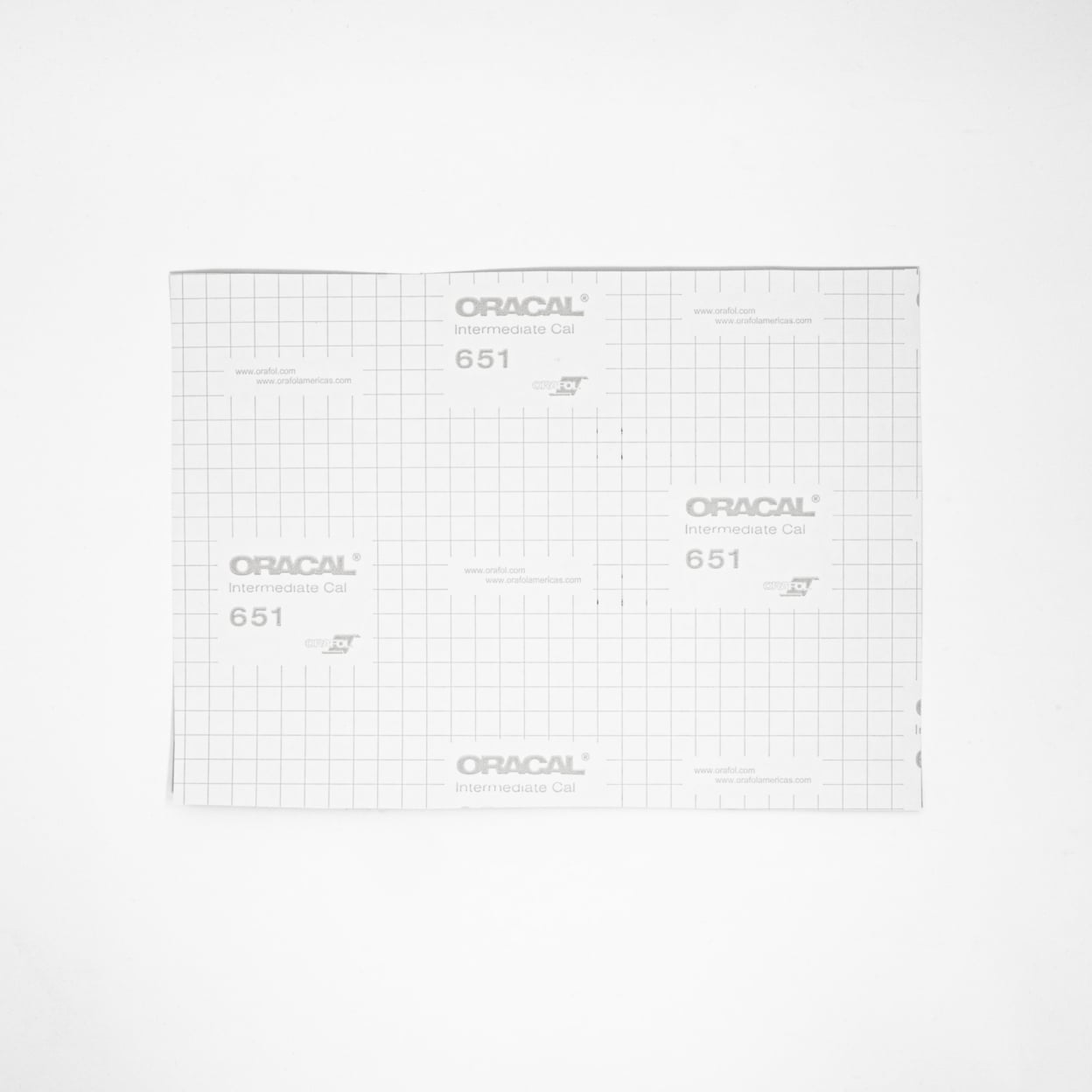 651標準シートの裏面（剥離紙）