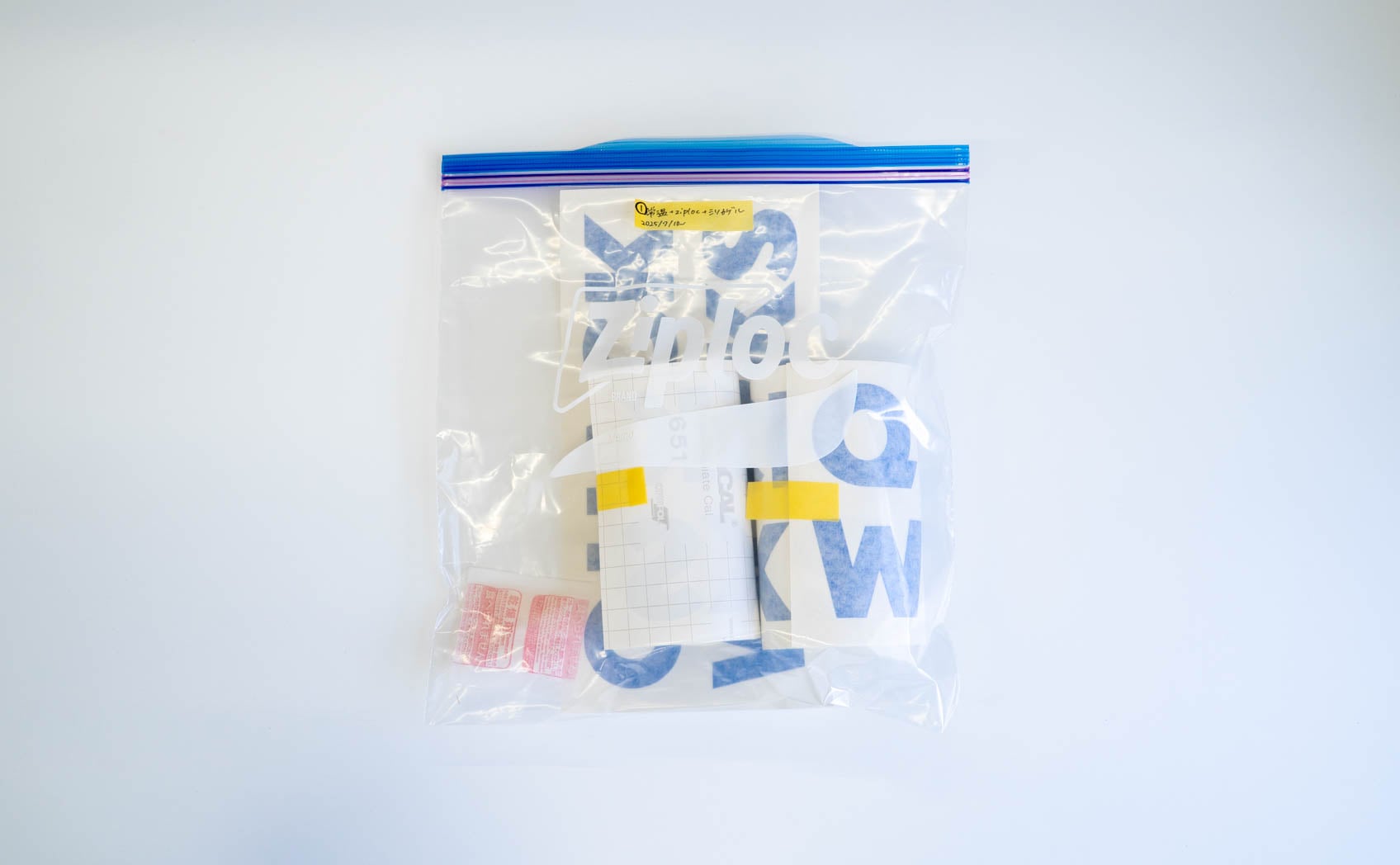 [A1~A3]常温 + ziploc + シリカゲル 2025/8/22